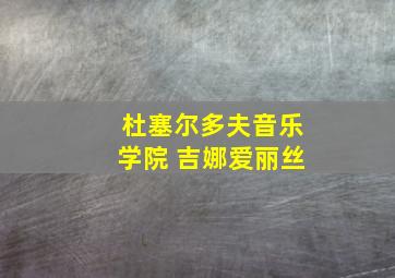 杜塞尔多夫音乐学院 吉娜爱丽丝